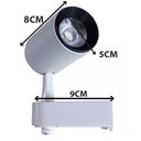 Ver imagem 2 de Trilho Eletrificado 2M + 5 Spot LED 7W 3000K Bivolt Branco