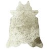 Tapete Couro de Boi - Baby Cow Salpicado Marrom e Branco - 240912162818 - 1