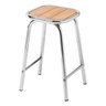 Conjunto de Mesa e 2 Bancos Cromado para Varanda Gourmet - 3