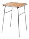 Ver imagem 2 de Conjunto de Mesa e 2 Bancos Cromado para Varanda Gourmet