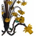 Ver imagem 3 de Linda Luminária em Metal para Iluminação de Pergolado e Varanda Moderna - Amarelo