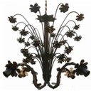 Ver imagem 1 de Linda Luminária em Metal para Iluminação de Pergolado e Varanda Moderna - Verniz