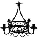 Ver imagem 1 de Luminária Rustica Envelhecida para Iluminação Área Gourmet Vintage - Preto