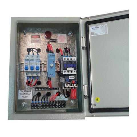 Painel Partida Direta Trifasica Pdtc 220v 3cv Lukma