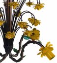 Ver imagem 3 de Luminária Artesanal Florida em Metal para Iluminação de Sala de Estar - Amarelo