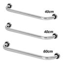 Ver imagem 1 de Kit 3 Barras De Apoio Para Banheiro 2 De 40cm - 1 De 60cm