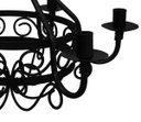 Ver imagem 5 de Luminária Preta Decorativa Rustica em Ferro e Lata Iluminação de Varanda - Preto