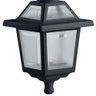 Arandela Luminária de Parede Preta 1 Lâmpada 39cm Suporte Pinhão 384 - 2