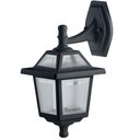 Ver imagem 1 de Arandela Luminária de Parede Preta 1 Lâmpada 39cm Suporte Pinhão 384