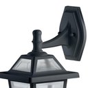 Ver imagem 3 de Arandela Luminária de Parede Preta 1 Lâmpada 39cm Suporte Pinhão 384