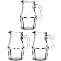 Kit Jarra de Vidro Nóbile 700ml 3 Unidades - Cisper - 1