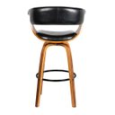 Ver imagem 4 de Banqueta Betim Base Madeira Preta