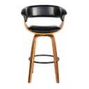 Ver imagem 2 de Banqueta Betim Base Madeira Preta