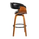 Ver imagem 3 de Banqueta Betim Base Madeira Preta