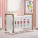 Ver imagem 2 de Kit Berço Mini Cama Baby , Guarda Roupa 3 Portas 2 Gavetas e Cômoda Sapateira Infantil 1 Porta e 4 G