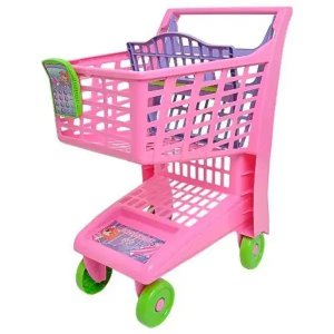 CARRINHO DE COMPRAS MARKET ROSA 871 - MAGIC TOYS