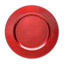 Ver imagem 1 de Sousplat Redondo Primer 33cm Plástico Vermelho 33cm Lyor