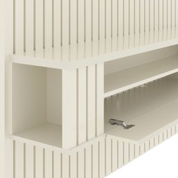 Painel Ripado para Tv até 55 Polegadas Intense com Nicho 135cm - 8