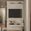 Ver imagem 1 de Painel Ripado para Tv até 55 Polegadas Intense com Nicho 135cm