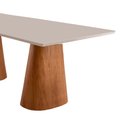 Ver mais imagens de Mesa para Sala de Jantar Noronha 180cm Madeira com Vidro Moderna Mobilia