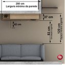 Ver imagem 4 de Estante Home para TV até 50 Polegadas Cristal Moderno Dj Móveis