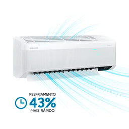 Ar Condicionado Split Inverter Samsung WindFree Connect 9.000 Btus Frio 220v - 8
