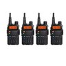 Kit 4 Rádio Ht Dual Band Uhf + Vhf Baofeng Uv-5R Rádio - 1