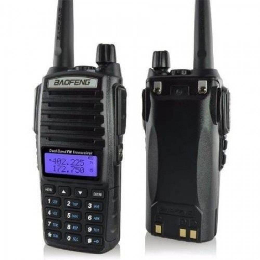 Rádio Ht Comunicador Baofeng Dual Band Uv-82 Rádio Fm - 1