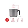 Conjunto de Panelas 7 Peças Chilli Brinox Prata - 6