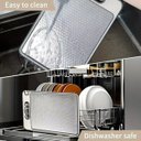 Ver imagem 5 de Super Tabua Aço Inox 304de Corte Profissional Antibacteriana Livre de Bpa Inox 304