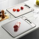 Ver imagem 4 de Super Tabua Aço Inox 304de Corte Profissional Antibacteriana Livre de Bpa Inox 304
