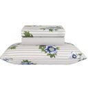 Ver imagem 2 de Jogo Cama Casal Queen Size 4 Peças Microfibra 150fios Paco Milano Sultan - Greta