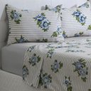 Ver imagem 1 de Jogo Cama Casal Queen Size 4 Peças Microfibra 150fios Paco Milano Sultan - Greta