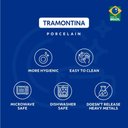 Ver imagem 2 de Xícara Chá Tramontina Leonora em Porcelana 185 Ml