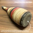 Ver imagem 5 de Trio Esferas Decorativas de Cerâmica Vermelho e Marrom Terracota