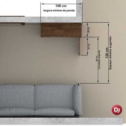 Rack com Painel para Tv até 42 Polegadas América Dj Móveis - 6