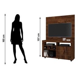 Rack com Painel para Tv até 42 Polegadas América Dj Móveis - 5