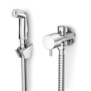 Ducha Higienica para Banheiro Cromada com Derivaçao Cromado Celite