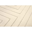 Ver imagem 5 de Tapete Sala Macio Alto Relevo Ortogonais Snow 1,50x2,00m
