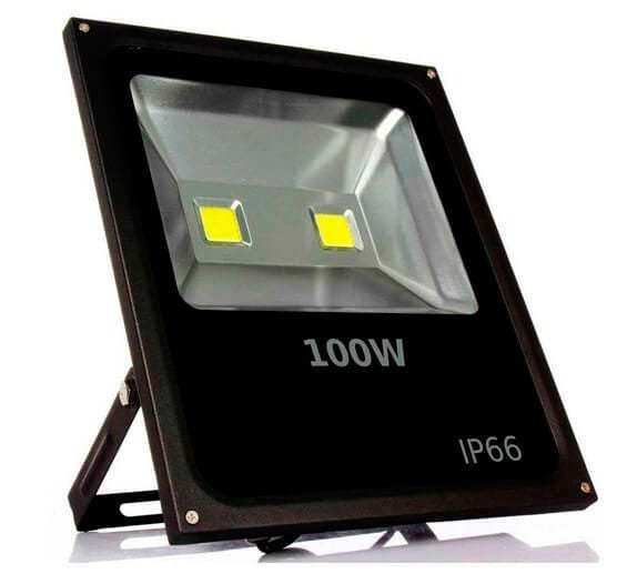 Refletor Holofote Led 100w Branco Frio Externo 6000k IP66 - 4