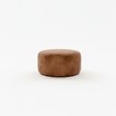 Ver imagem 3 de Sofá Orgânico Módulo Curvo Savana + Puff Corino Modena Ocre - Montanari's Decor