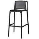 Ver imagem 2 de Kit 4 Banquetas Floripa Fratini 100 Cm (altura) em Polipropileno Cor Preto