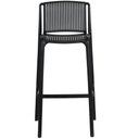 Ver imagem 5 de Kit 4 Banquetas Floripa Fratini 100 Cm (altura) em Polipropileno Cor Preto