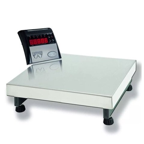 Balança Plataforma Digital Inox 40 x 50 150kg Idr Abs Ramuza