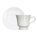 Ver imagem 3 de Jogo de Jantar e Chá Porcelana 30 Peças com Pratos Rasos e Fundos Capri Germer