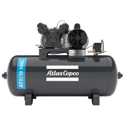 Compressor Atlas Copco At 2 10 100 Litros 140 Lbs 2 Cv Mono - 1 Compressor Atlas Copco At 2 10 100 Litros 140 Lbs 2 Cv Mono - 1