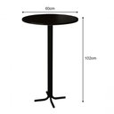 Ver imagem 3 de Mesa Alta Bistrô Bar Redonda Ng-03