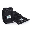 Ver imagem 2 de Par de Caneleira Academia Profissional Lona Com Ajuste 8 Kg