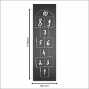 Ver imagem 3 de Adesivo de Chão Amarelinha Infantil Educativo e Divertido