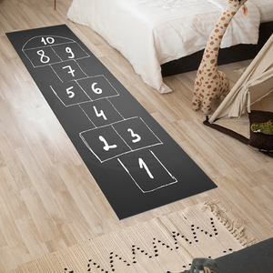 Adesivo de Chão Amarelinha Infantil Educativo e Divertido